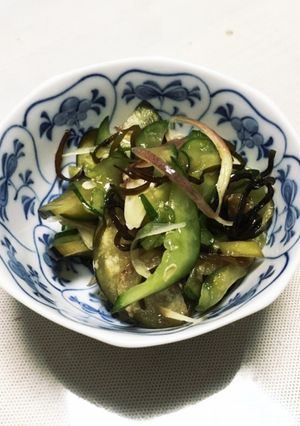 茄子と胡瓜と茗荷の和え物-レシピのメイン写真