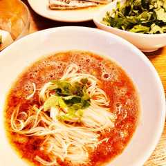 รูปของ トマトおろしめんつゆ素麺