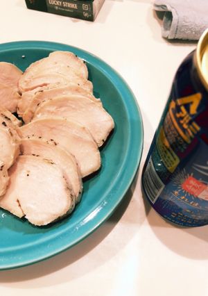 放っておくだけ、サラダチキン-レシピのメイン写真