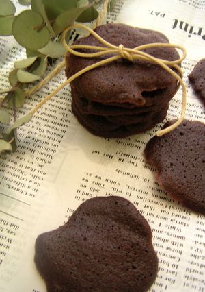 卵白消費に♪カリカリ☆チョコクッキー-レシピのメイン写真
