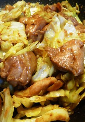 うちのケイちゃん（鶏の味噌漬けの炒め物）-レシピのメイン写真
