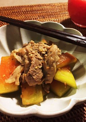 むくみ改善★西瓜の皮の豚肉ナンプラー炒め-レシピのメイン写真