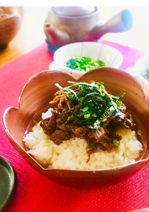 こっくり牛しぐれのひつまぶし-レシピのメイン写真