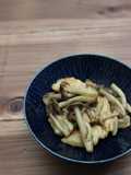 しめじとささみの炒め物