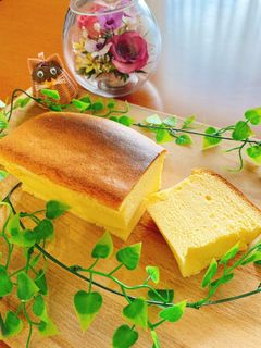 ♡パウンド型で台湾カステラ♡-レシピのメイン写真