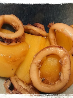 時短☆じゃがいもとイカの煮物-レシピのメイン写真