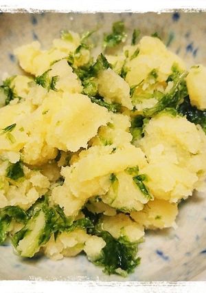 付け合わせに☆あおさポテト-レシピのメイン写真