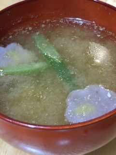 超簡単にレベルUP★胡麻風味のお味噌汁-レシピのメイン写真