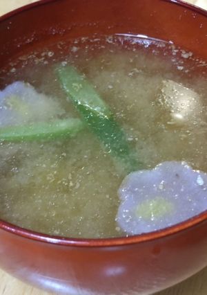超簡単にレベルUP★胡麻風味のお味噌汁-レシピのメイン写真
