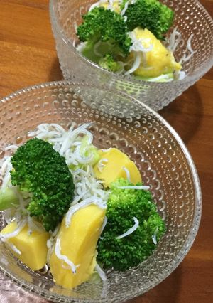 ☆じゃがいもとブロッコリーとしらす-レシピのメイン写真