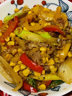 牛肉と夏野菜炒め-レシピのメイン写真