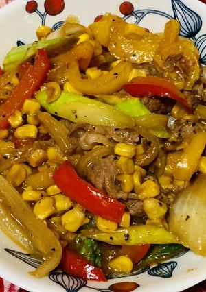 牛肉と夏野菜炒め-レシピのメイン写真