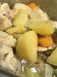 【電鍋レシピ】旨味凝縮☆韓国風塩肉じゃが-レシピのメイン写真