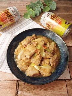 鶏肉とねぎのガーリックポン酢炒め-レシピのメイン写真
