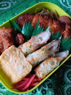 2020/8/1 旦那弁当 のり弁-レシピのメイン写真