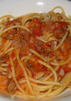 砂肝で☆パスタ-レシピのメイン写真