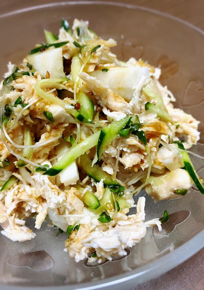 ささみと最強パワー野菜の旨たれサラダ-レシピのメイン写真