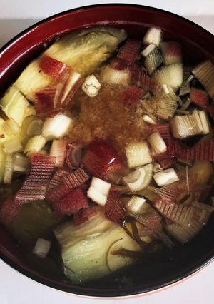 もずく酢とナスの冷たいお汁-レシピのメイン写真
