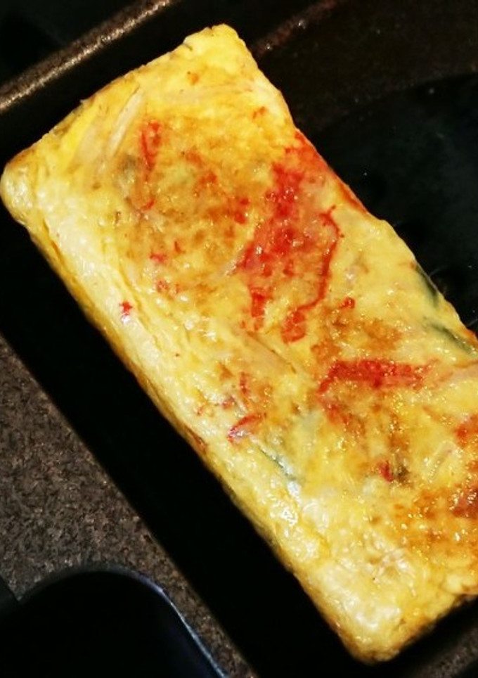 カニかまと茗荷の玉子焼き-レシピのメイン写真