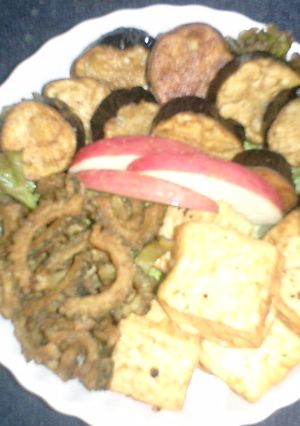 ３種類、カレーに揚げてみました！！-レシピのメイン写真