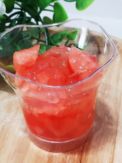 すいかのクラッシュ寒天~夏休みの思い出~-レシピのメイン写真
