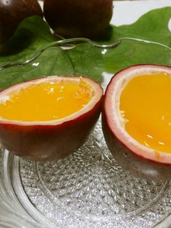 パッションフルーツの寒天ゼリー-レシピのメイン写真