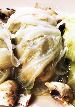 無水鍋で作るスープがうまいロールキャベツ-レシピのメイン写真