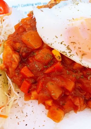 鶏肉のドライカレー-レシピのメイン写真