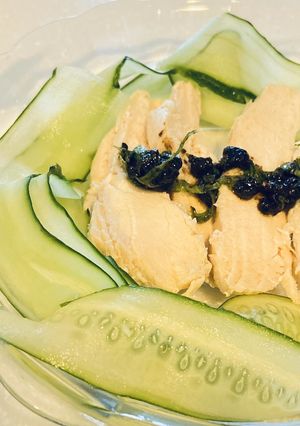 浜納豆で濃厚バンバンジー（棒棒鶏）-レシピのメイン写真