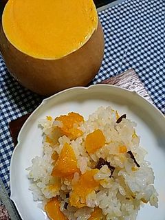 バターナッツかぼちゃの炊き込みご飯-レシピのメイン写真