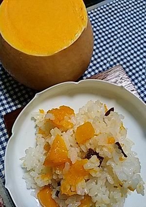 バターナッツかぼちゃの炊き込みご飯-レシピのメイン写真