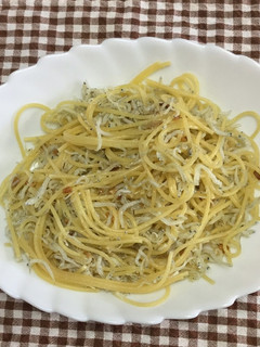 しらすのパスタ-レシピのメイン写真