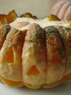 *Halloween*かぼちゃグラタン-レシピのメイン写真