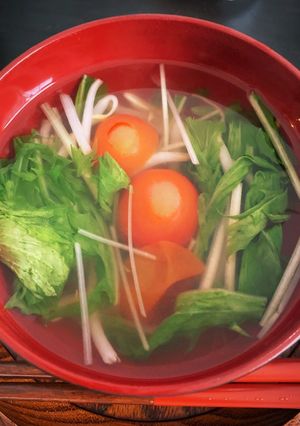 プチトマトのコンソメスープ-レシピのメイン写真