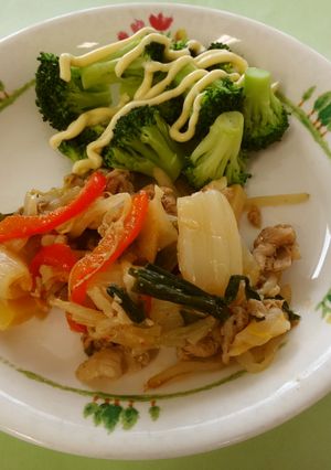 【学校給食】豚キムチ炒め-レシピのメイン写真