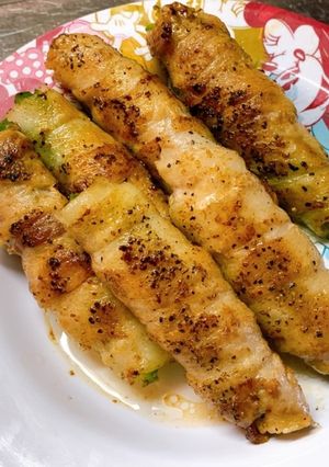 ピーマンの肉巻き！梅ダレ-レシピのメイン写真