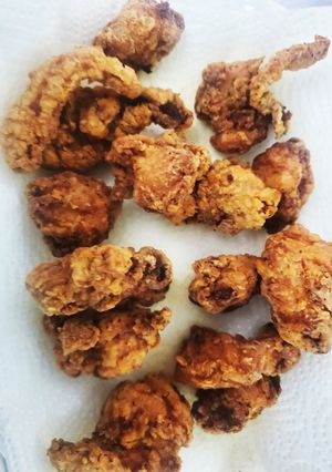 楽チン♪鶏モモ肉唐揚げ♪-レシピのメイン写真