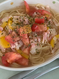 冷製スープパスタ みんと風-レシピのメイン写真