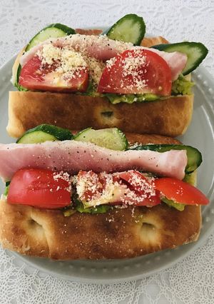 オープンサンド-レシピのメイン写真