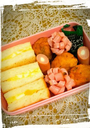 子供用可愛いお弁当 覚え書き-レシピのメイン写真