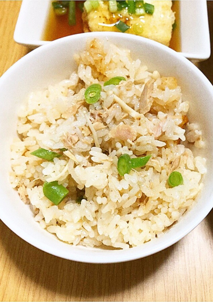 ツナとえのきの炊き込みご飯-レシピのメイン写真