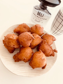残ったHMで♡ふわもちお豆腐ドーナツ-レシピのメイン写真