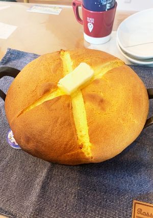 ふわふわカステラパンケーキ-レシピのメイン写真