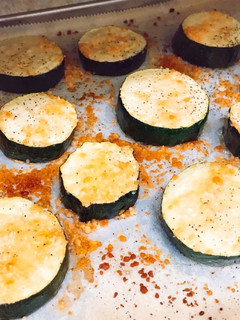 トースターで!ズッキーニの粉チーズ焼き-レシピのメイン写真