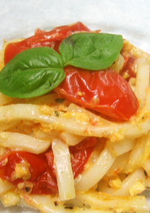 チーズとろ～り　イタリアンうどん-レシピのメイン写真