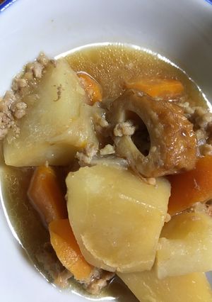 炊飯器で肉じゃが風❣️軟らかくて美味しい-レシピのメイン写真