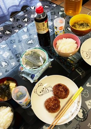 ハンバーグ-レシピのメイン写真