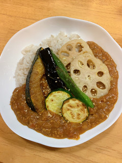 夏野菜の無水カレー-レシピのメイン写真