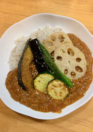 夏野菜の無水カレー-レシピのメイン写真