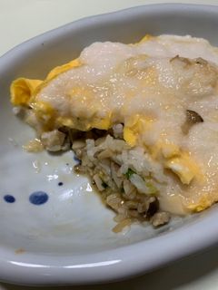 和風オムライス(山かけポン酢)-レシピのメイン写真